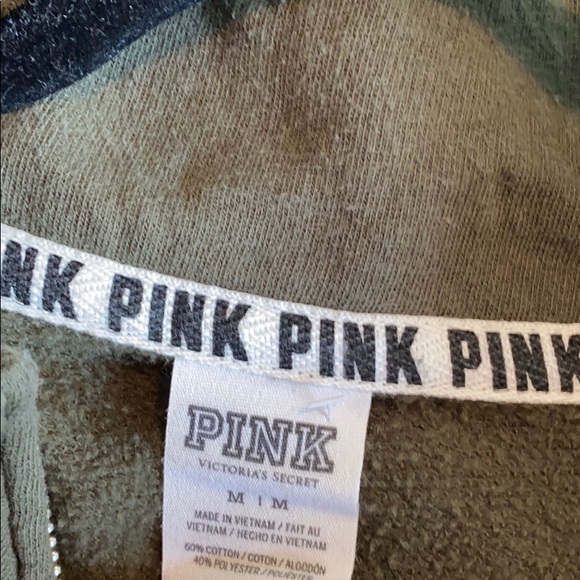 PINK quarter zip hoodie - Picture 2 of 2
